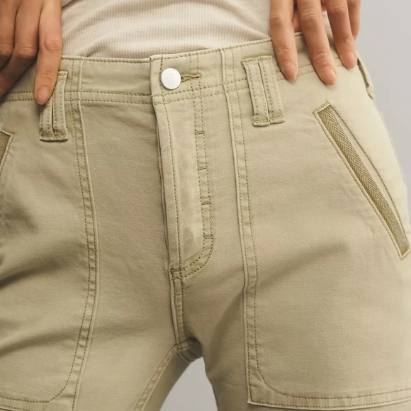 NWT Anthropologie Pilcro Crop Flare Pants 29 - Picture 6 of 7